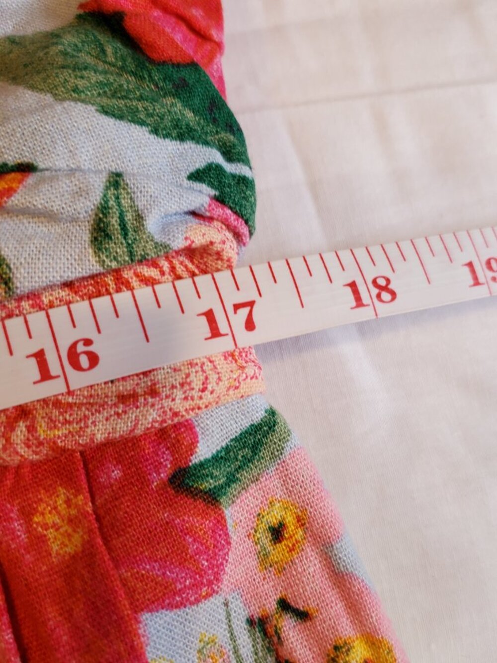 Old Navy XL Tropical Floral Linen Blend Tie Strap Smocked Jumpsuit Overalls - Picture 6 of 8